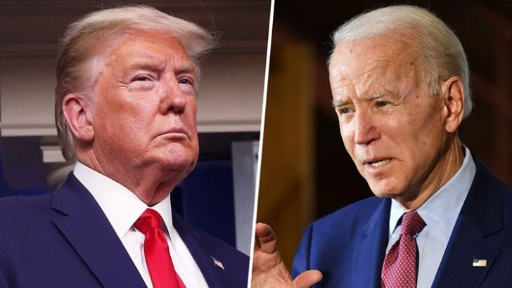 President Donald Trump and Joe Biden.