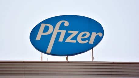 Pfizer company signboard