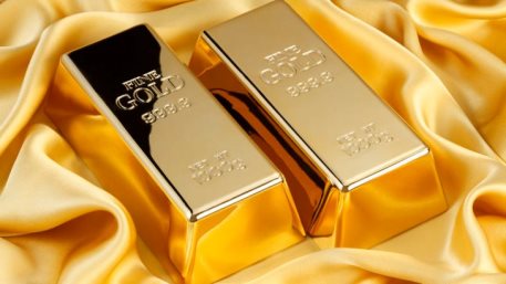 Bars of 1000g Fine Gold