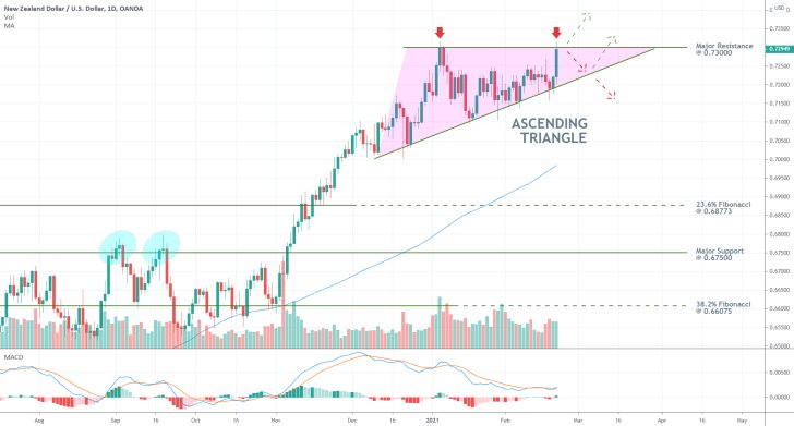 NZDUSD 1D Price Chart