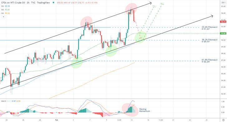 The Price of Crude Oil Likely to Rebound from $90.00