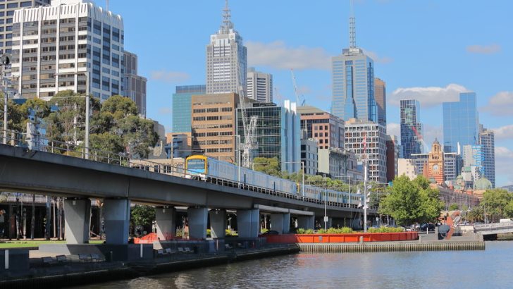 Cityscape Melbourne Australia