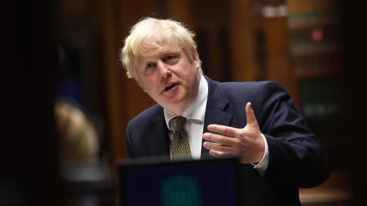 Britain's Prime Minister Boris Johnson