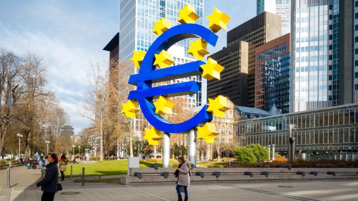 Euro Sign. European Central Bank (ECB)