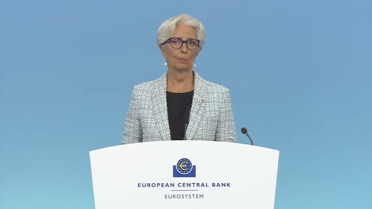 Christine Lagarde President of the ECB spoke after the June monetary policy meeting of the Governing Council